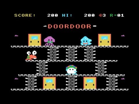 【MSX】ドアドアmkII【1周クリアまで】(全50面)