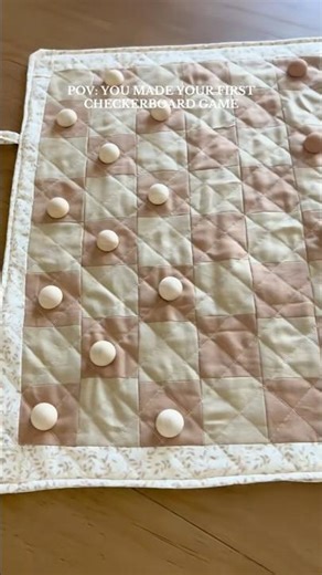 Make a fabric checkerboard with me! #sewingtutorials #checkerboardgame #checkerboard #checkers