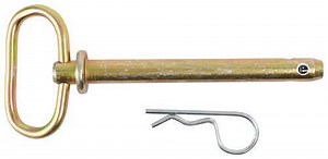 Replacement Coupler Pin with Clip for Gen-Y Spartan Gooseneck Couplers - Qty 1 Gen-Y Hitch Accessori