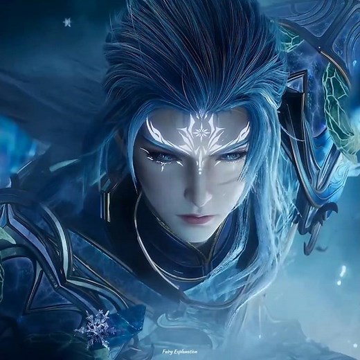 Ice Empror Huo Yuhao badass look 🥶❄️~ Soul Land 2 [4K]