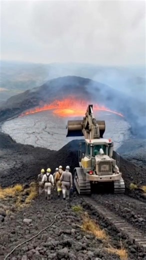Building a Levitating Glass Bridge Over a Volcano | Insane Timelapse Construction
