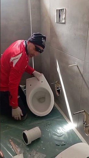 istallazione WC sospeso tipo colibrì Geberit