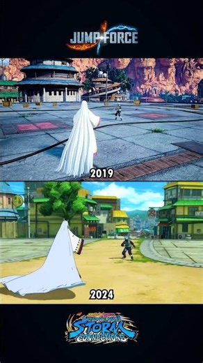 2019 🆚 2024 Kaguya Ultimate Jutsu _ Jump Force vs Storm Connections | #1Otaku2 #naruto #shorts