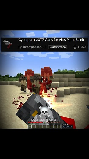 Deepesh Gamer on Instagram: "minecraft cool mods ☠️ part 57"