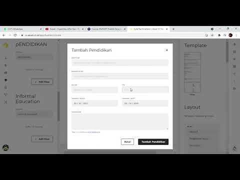 tutorial cv ats friendly - by aksel CV Maker