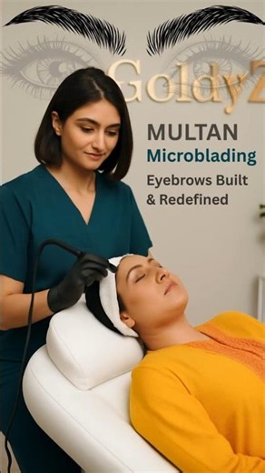 Understanding Microblading, Microshading, Nano brows, or Combo brows at GoldyZ Multan!