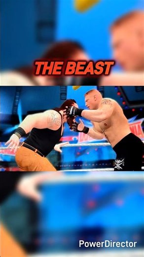 BROCK LESNER Is In BEAST MODE 💀😈 #wwe #viral #youtubeshorts #shorts