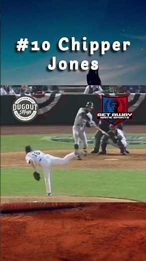 Baseballs Greatest Number- ... #10 Chipper Jones if not then who is & why? #braves #mlb #baseball
