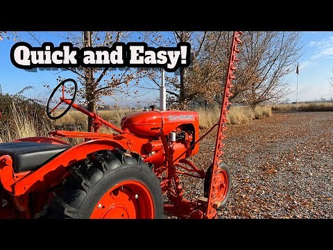 Allis Chalmers B - Magneto Removal and Installation