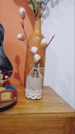 DIY dari botol bekas lagi yuk! #samasamabelajar #tiktokpintar #samasamadaritiktok #berbagifakta #diyroomdecor