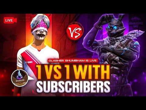 🔥 FREE FIRE LIVE | Playing With Subscribers | Custom Rooms ON | Join Fast!