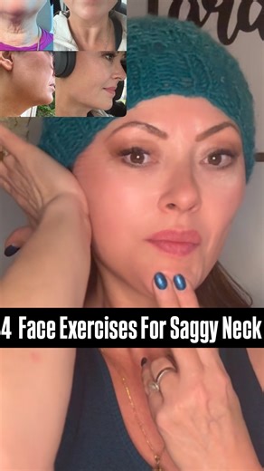36K views · 2K reactions | 4 Face Exercises For Saggy Neck! You can...