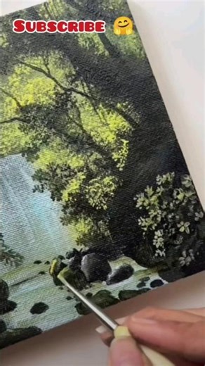 Beautiful scenery 😍#art #drawing #shortsvideo #trending #short #artist