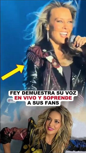 A SUS 52 AÑOS!! FEY CANTA AZUCAR AMARGO