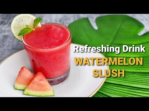 Watermelon Slush | Watermelon SLUSHIE | Summer Drink | Frozen Watermelon | Cooler Drink
