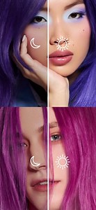 XMONDO Color Pink + Red Shade Shift Depositing Mask, Hair Dye, 8 Fl Oz