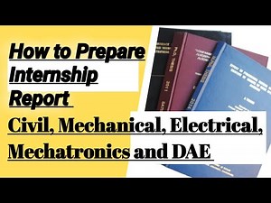 How to Write Summer Internship Report||How to Make Industrial Training Report
