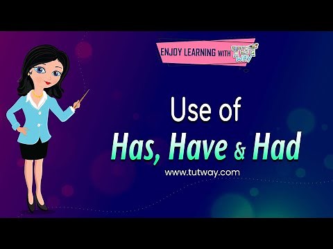 Use of Has, Have & Had | Concept, Usage, Sentences, Practice | Has Have Had Use In English Grammar