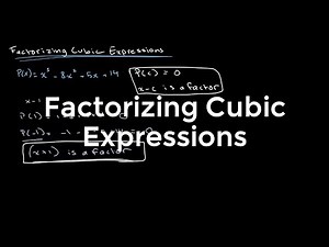 Factorizing Cubic Expressions (3 Methods) | O Level Additional Mathematics