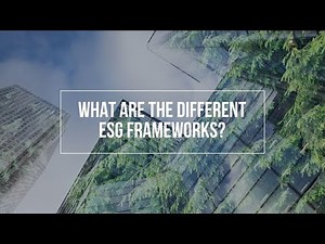 What Are the Different ESG Frameworks?