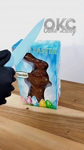 126K views · 2.5K reactions | Chocolate Easter Bunny Cake! #easter #cakedecorating #cake #chocolate #artist | OKC Cake Lady | Facebook