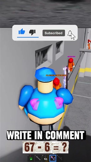 99999 IQ move in Barry's Prison Run! #roblox