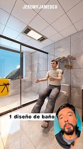 217K views · 7.5K reactions | 2 Diseños de baños modernos, aprovechando al máximo cada espacio | Jeremy James | Facebook