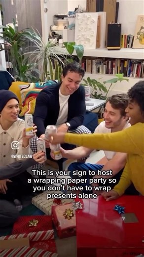 Modeling for White Claw in their official Christmas social campaign #modeling #christmas