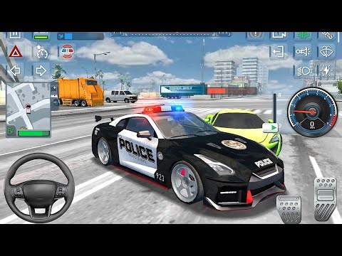 New Police Driving 2025 - Supercar Cop Simulator - Car Game Android GamePlay