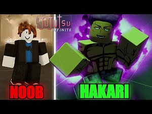Going From Noob To DOMAIN EXPANSION Hakari Kinji In Jujutsu Infinite...(Roblox)