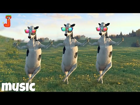 FUNNY COW DANCE 4 | Cow Song & Cow Videos 2024 (Official video) | funny dancing cow | | गाय डांसिंग