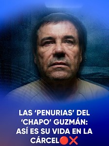 Las ‘penurias’ del ‘Chapo’ Guzmán: Así es su vida en la cárcel🔴❌ #seguridad #tiktokinforma #eu #cárcel #justicia