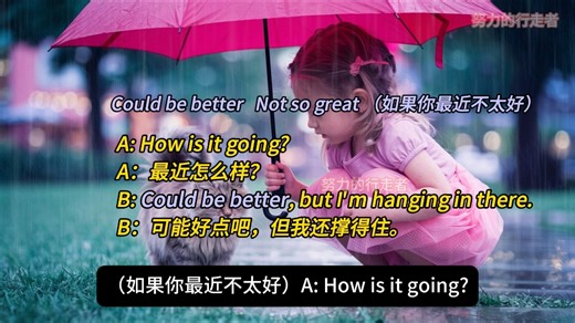 How is it going?”到底怎么回答？3分钟教你轻松应对