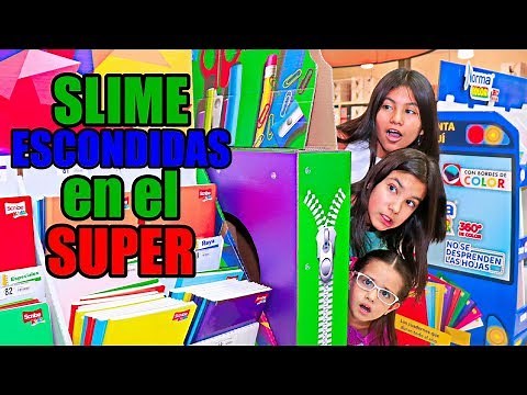 SLiME ESCONDiDAS en el SUPERMERCADO | TV Ana Emilia
