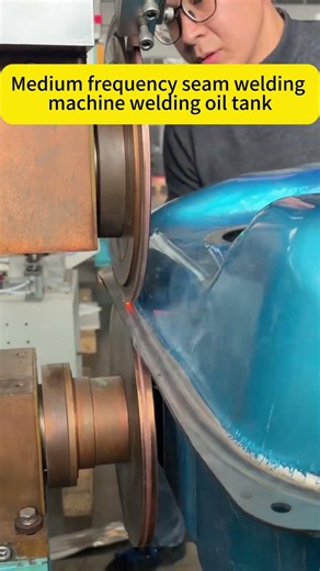 Medium Frequency Seam Welding Machine for Fuel Tank Welding