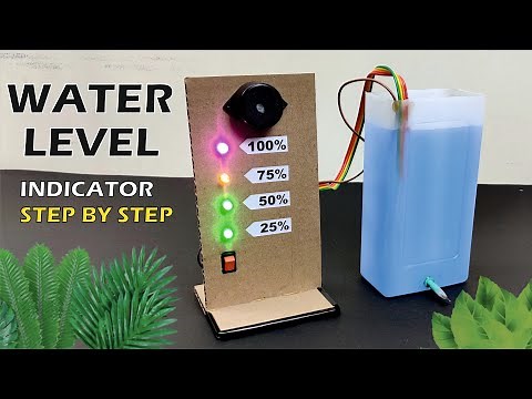 Water Level Indicator Project Class-9th to 12th #science Project Step by step 💦