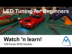 After watching you'd be able to make too! Mini Ferrari SF90