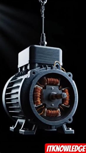 How does the motor work?#facts #networking #electrical