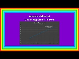 Linear Regression in Excel Tutorial