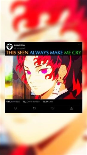 [“THIS SEEN ALWAYS MAKE ME CRY”] #shorts #tanjiro #demonslayeredit #anime