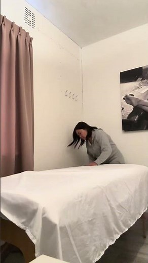 Massage Table Setup Before My Next Client #massage #wellness