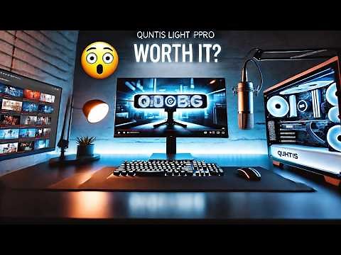 🔥 Quntis Light Bar Pro Setup & Review – The Best Monitor Light? 💡