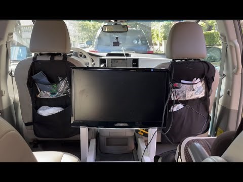 DIY Minivan TV Mount