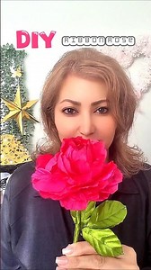 DIY Pink Ribbon Flower | Easy Tutorial