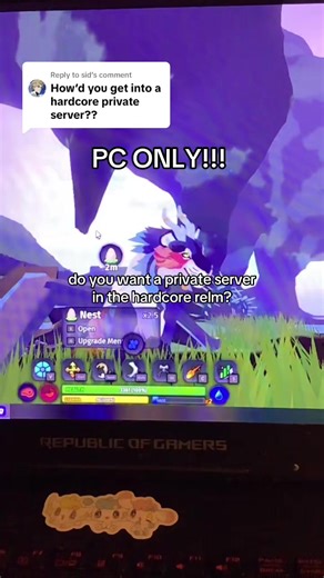 How to Join Private Servers in Hardcore Realm on Roblox