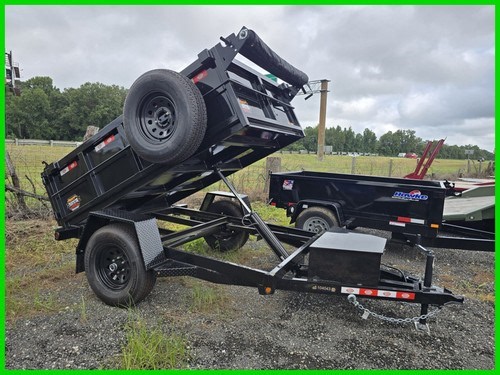 2026 Prospector Trailers 5x8 Single Axle 6K Small Dump Trailer With Brakes New | eBay