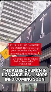 15K views · 97 reactions | ALIEN CHURCH IN LOS ANGELES CALIFORNIA! NAKAKIKILABOT ITO. OH LORD HAVE MERCY UPON YOUR PEOPLE. "MY PEOPLE ARE PERISH FOR LACK OF KNOWLEDGE" HOSEA 4:6   Hall of Fame  #losangeles #AlienChurch #everyonehighlightsfollowers #highlightseveryone #everyonehighlights #losangelescalifornia #LordHaveMercy #Repent #RepentAndBelieve | Hall of Fame | Facebook