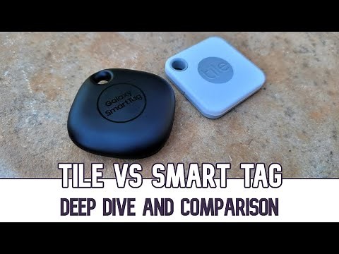 Samsung Galaxy SmartTag vs Tile Mate | setup and tracking compared