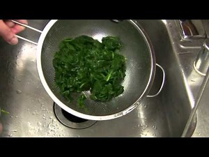 Saag Paneer (Palak Paneer) made with Home made Paneer
