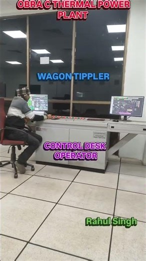 # C TYPE WAGON TIPPLER #CONTROL DESK#ROCKWELLAUTOMATION #THYSSNKRUP #INDUSTRIAL#obra#sonbhadra #less